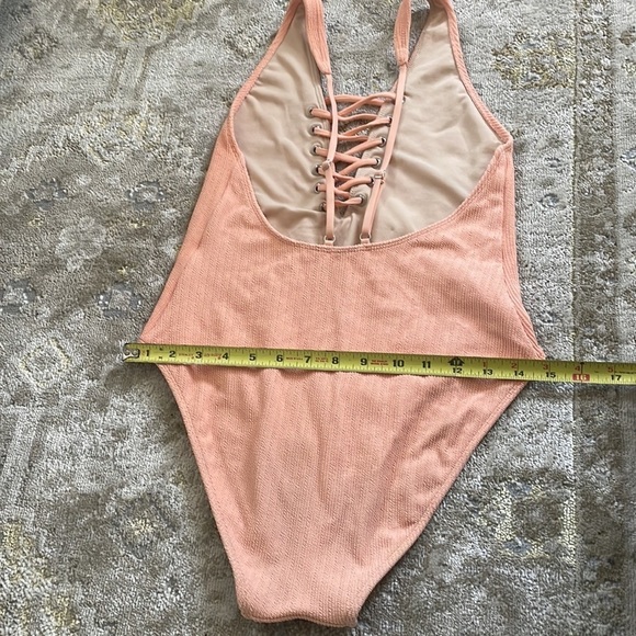 Free Press Orange Sherbert Color One Piece Swimsuit - Picture 7 of 11